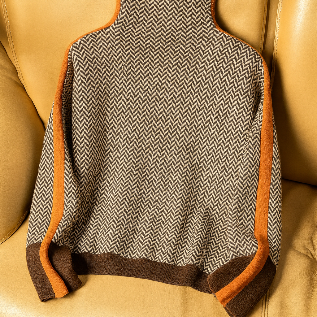 Verena™ | Cuello Alto Rayas Couture