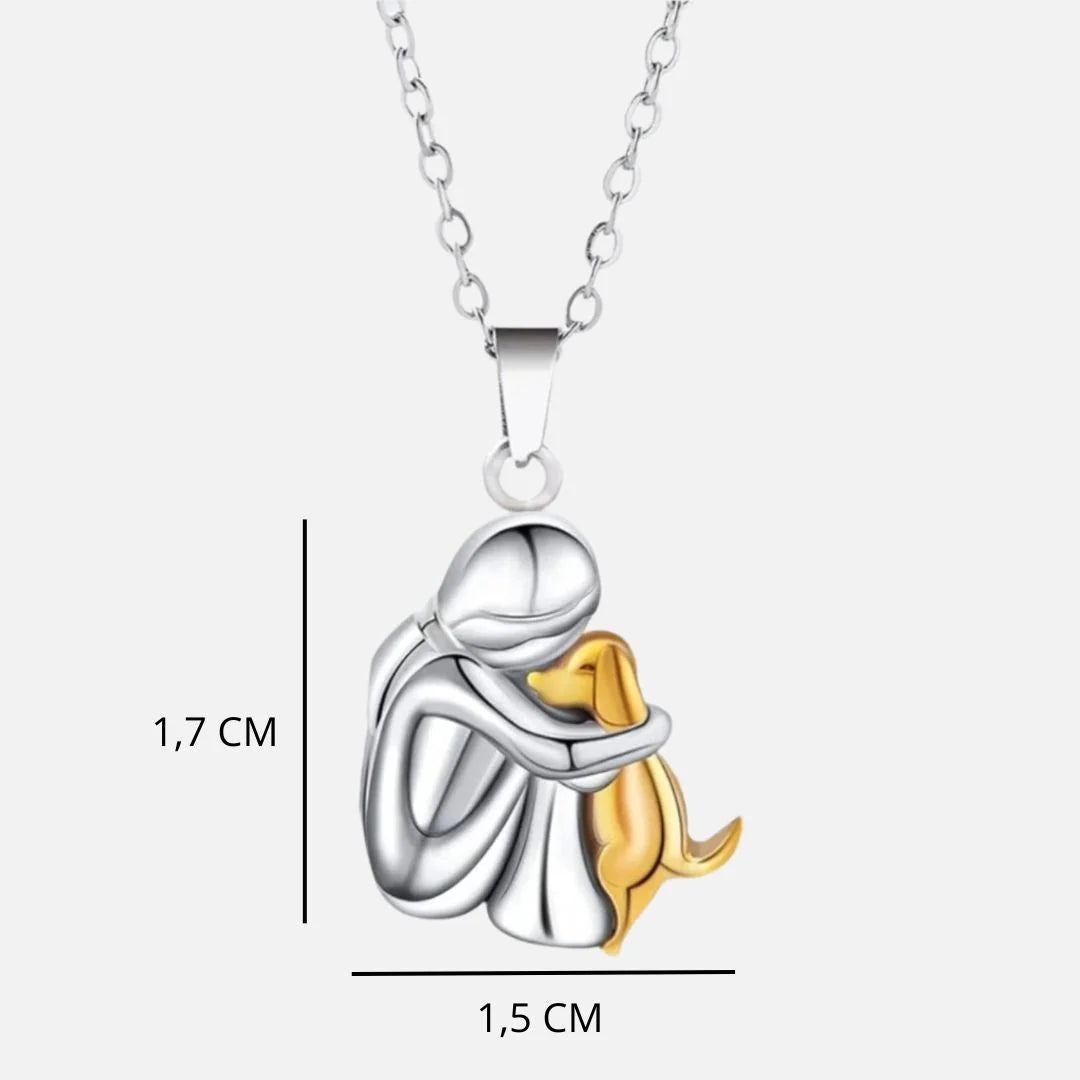 Elin™ | Collar con colgante de perrito
