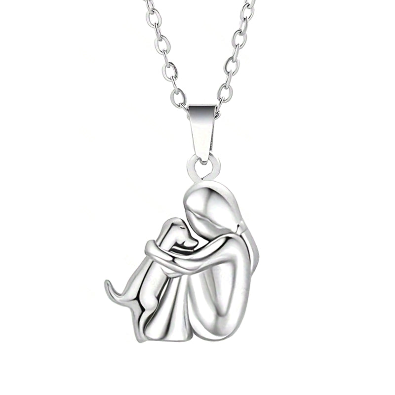 Elin™ | Collar con colgante de perrito