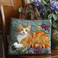 Bolso artesanal de gato pelirrojo