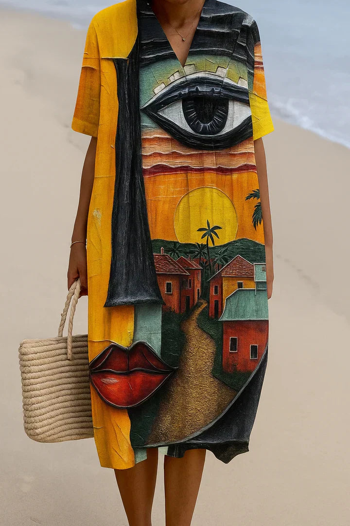 Yael™ | Vestido inspirado en el arte