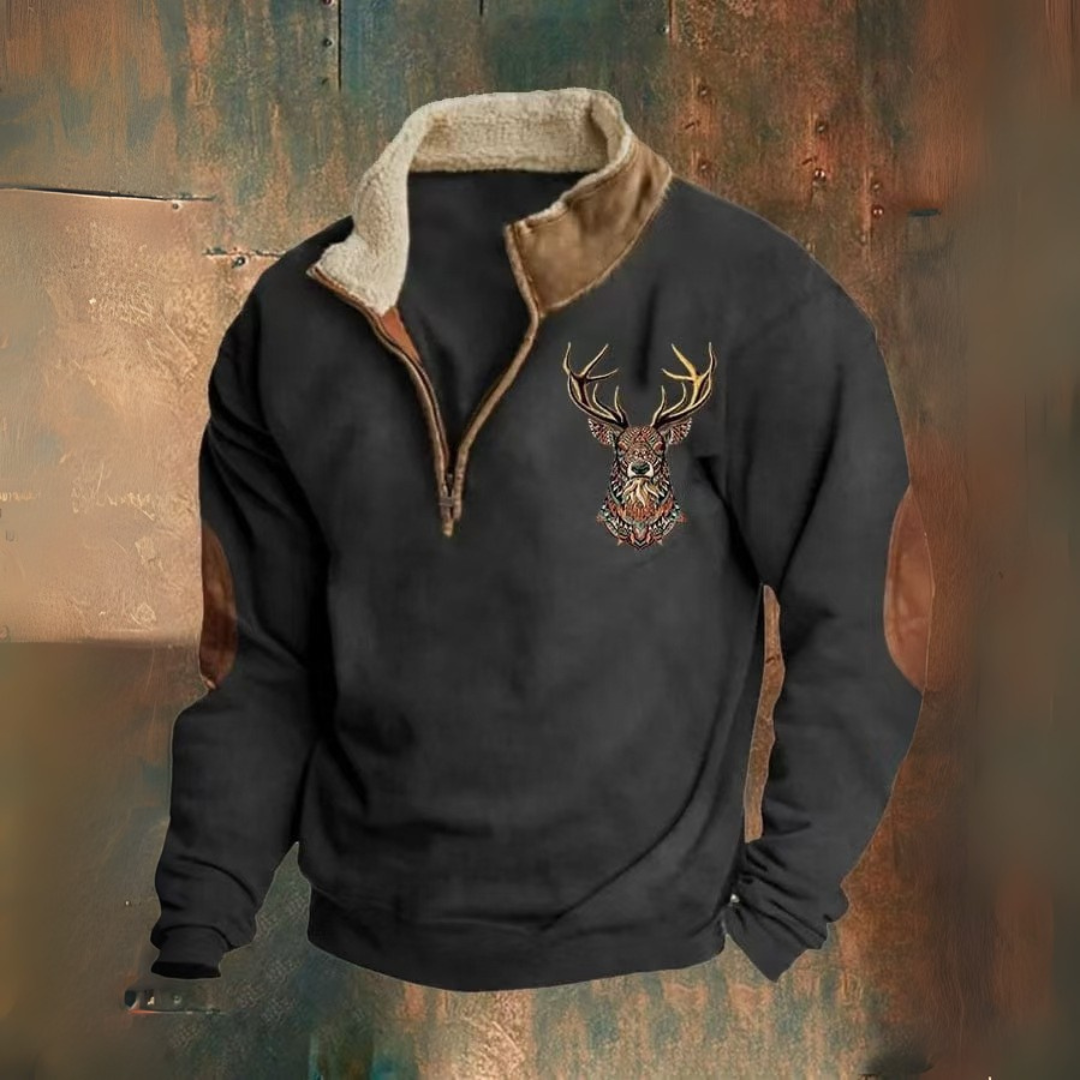 Laurent | Sudadera con media cremallera