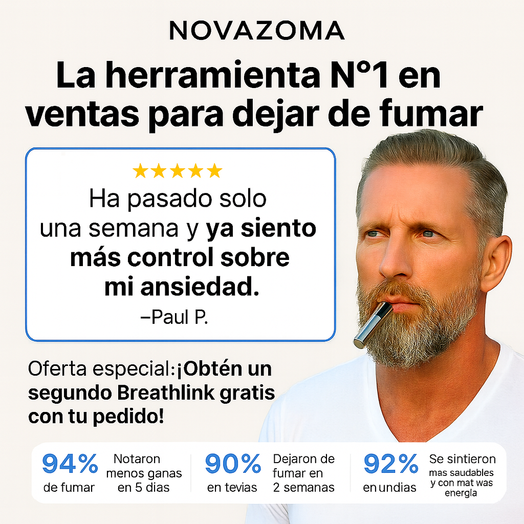 Deja de fumar con Novazoma