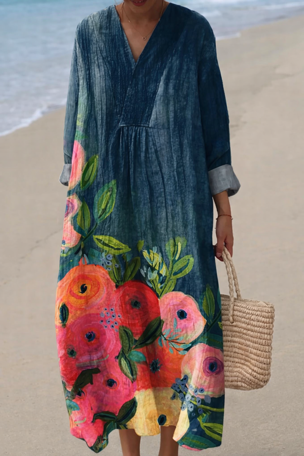 Tiana™ | Vestido boho maxi