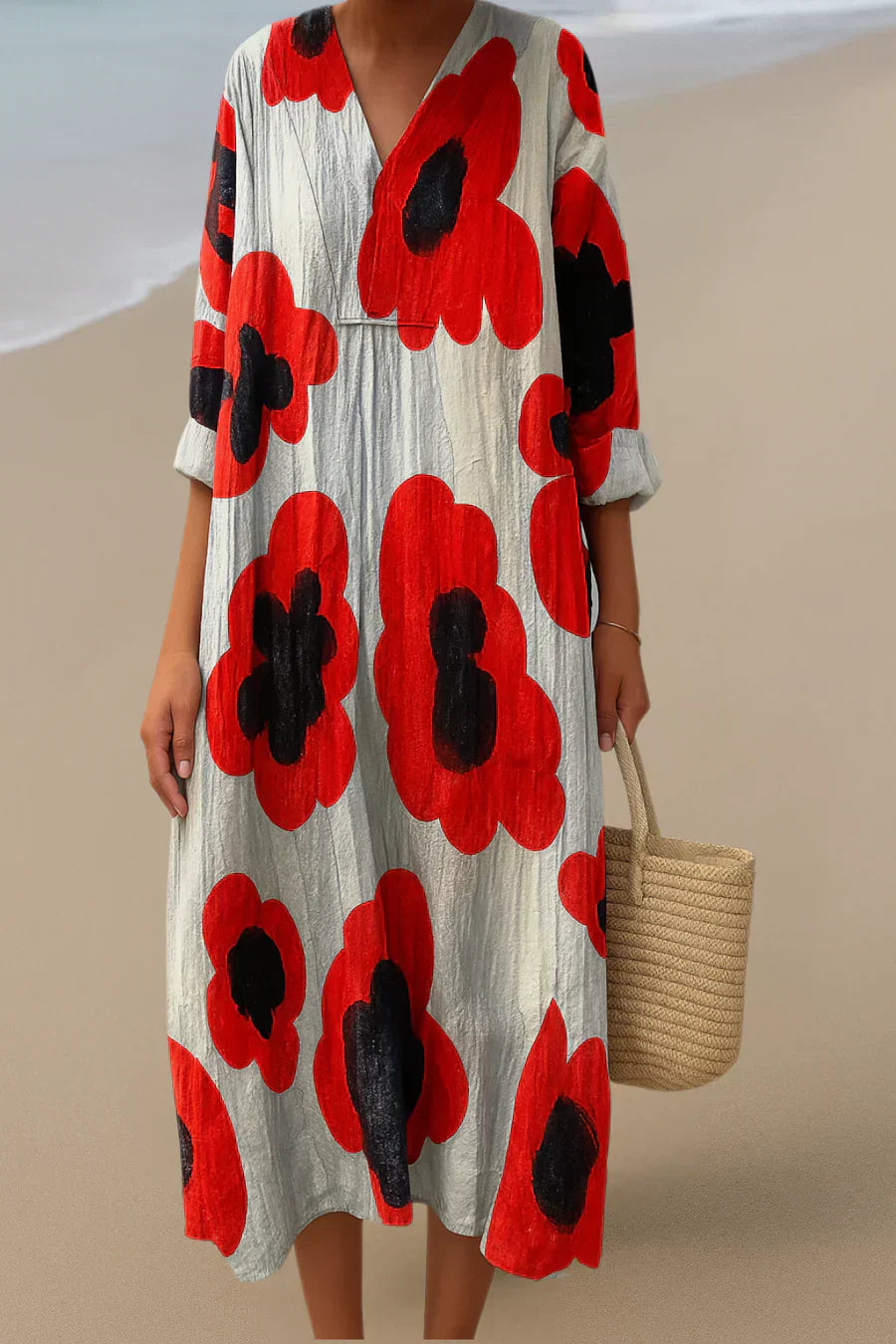 Leda™ | Vestido Maxi Floral