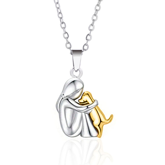 Elin™ | Collar con colgante de perrito