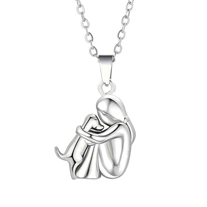 Elin™ | Collar con colgante de perrito